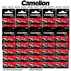 Camelion AG3 Knopfzellen - 10er Pack für Uhren (LR41/392/LR736/SR41W)