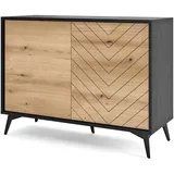 Selsey Boulia 104 cm Schwarz