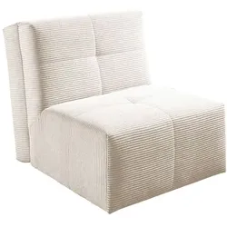 Nehl Schlafsessel Solino Cord Beige Creme