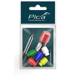 Pica Zubehör-Set farbige Kappen für Pica-Dry