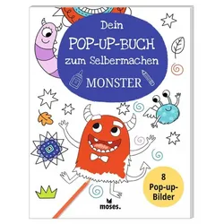 Moses Dein Pop-Up Bastelbuch Monster