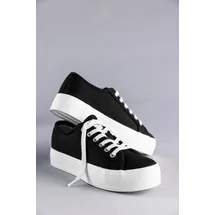 aniston shoes Plateausneaker Damen Schwarz/Weiß 37