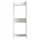 xonox.home Waschmaschinenschrank Free 66 x 196 x 66 cm Weiß
