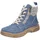 Rieker Schnürstiefel Damen Blau 42