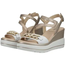 Nero Giardini Keilsandalette Damen Weiß 39