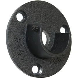 GARDINIA Wandlager Industrial Home Ø 25 mm Schwarz