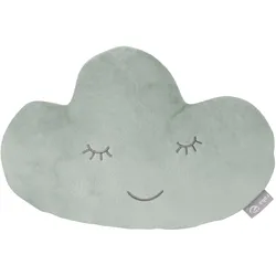 Babykissen ROBA "Lil Cuties, Wolke", Baby, grün (frosty grün, bestickt), Polyester, bestickt, Dekokissen_Sitzkissen_Kissenhüllen