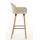TPFLiving Barhocker 55 x 99 x 46 cm Creme