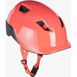 Fahrradhelm 500 Kinder rosa perlrosa|pomelofarbenes Orange XS/48-52cm