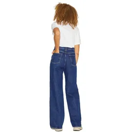Jjxx Wide Leg Jeans im 5-Pocket-Design, Dunkelblau, 28/32