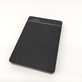 UnionSine Externe Festplatte 500GB ultradünn tragbar 2,5 Zoll USB 3.0, SATA, Festplattenspeicher für PC, Mac,TV, Wii U, Xbox, PS4 (Schwarz)