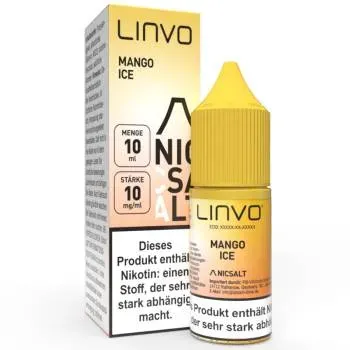 Linvo Mango Ice NicSalt Liquid by Linvo 10ml / 10mg