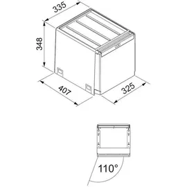 Franke Cube 40 Handauszug (134.0039.330)