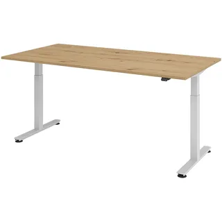 Hammerbacher Hammerbacher-Sitz-Steh-Schreibtisch el.200x100cm Asteiche-VXMST2E/R/S