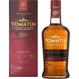 Tomatin Whisky 15 Years Old Moscatel Cask Limited Edition 2 of 3 Single Malt Scotch 46% vol 0,7 l Geschenkbox