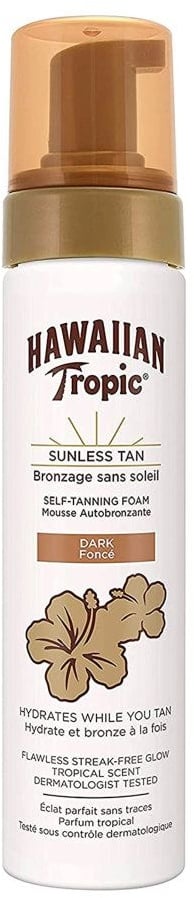 Hawaiian Tropic Self-Tanning-Foam dark 200 ml