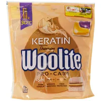 Woolite Pro-Care Waschkapseln mit Keratin für farbige Stoffe, 33 Stück