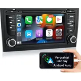 7 Zoll Andriod13 Autoradio mit Carplay Andriod Auto WIFI GPS Für Audi A6 1997-2004 RDS DSP DAB Autoradio Navi BT SWC RDS 1+16G 4kern