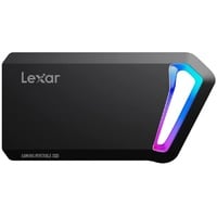 Lexar SL660 BLAZE Gaming Portable SSD 512GB, Externe SSD USB 3.2 Gen 2x2, Solid State Drive mit RGB LEDs, Bis zu 2000 MB/s Lesen, 1900 MB/s Schreiben, USB Type-C port (LSL660X512G-RNNNG)