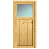 PANTO Nebeneingangstür Holz NET501-88 88 x 200 cm DIN rechts