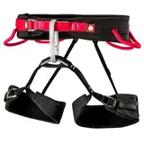 Ocùn Levit Klettergurt Schwarz/Rot