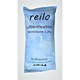 20x 1,2kg "reilo" Luftentfeuchter Granulat (Calciumchlorid) im Vliesbeutel, Nachfüllpack für Raumentfeuchter Boxen, einzeln verpackt in Polybeutel - zum attraktiven Staffelpreis