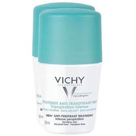 Vichy Deo Anti-Transpirant 48h Roll on 2 x 50 ml