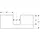 Geberit Waschtisch-Platte One 120x3x47cm, N hick./Mela Holz, AS mit.