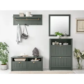 Home Affaire ASCOT Garderobenschrank 109x20x40 grün