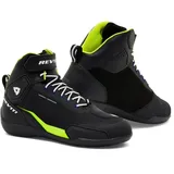 RevIt! Revit G-Force H2O Wasserdichte Motorradschuhe, schwarz-gelb, Größe 45