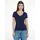 Tommy Jeans Slim Essential Rib Kurzarm-T-Shirt Dark Night Navy L