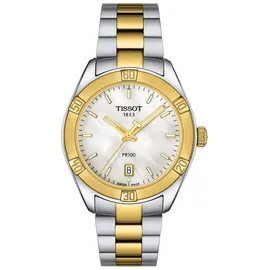 TISSOT PR 100 Sport Chic Lady Edelstahl 36 mm T101.910.22.111.00