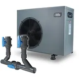 Wärmepumpe Smart Inverter ECO 9,0 kW, inkl. Bypass, bis 35 m3 Pool Heizung Schwimmbecken Wassererwärmung Titan Wärmetauscher steckerfertig