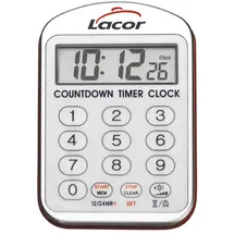 Lacor 60804 Küchen-Zeitschaltuhr mit Alarm