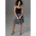 Aniston SELECTED Sommerrock Damen Floral Blau/Braun/Schwarz 36