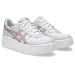 Sneaker ASICS SPORTSTYLE "JAPAN S PF", Gr. 40, weiß, rose water, Synthetik, Leder, sportlich, Schuhe