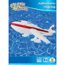 Splash & Fun Aufblasbares Flugzeug, 25 x 48 x 17 cm