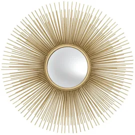 Casa Padrino Luxus Wohnzimmer Spiegel Gold - Designer Wandspiegel