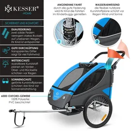 Kesser KINDERANHÄNGER blau 2023