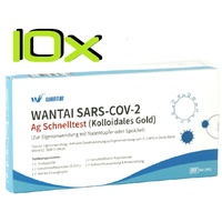 Wantai® SARS-COV2 Laien Antigen-Schnelltest Lolly Lutsch, Speichel Nasentest 10x