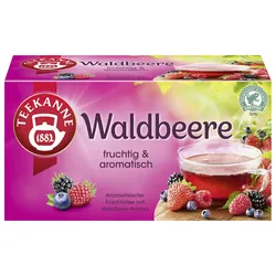 Teekanne Früchtetee Waldbeere 20 Teebeutel (50 g)