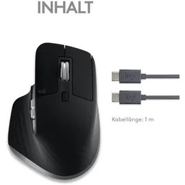 Logitech MX Master 3S for Mac Space Grey Logi Bolt, USB/Bluetooth (910-006571)