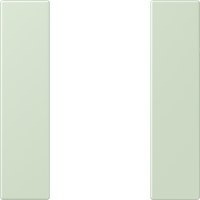 Jung Tastensatz 1fach, F50, Serie LS, vert anglâis pale