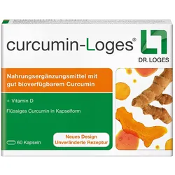 curcumin-Loges: Kurkuma-Kapseln mit hoher Bioverfügbarkeit 60 St