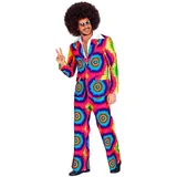 Widmann W WIDMANN MILANO Party Fashion - Kostüm 70er Jahre Groovy Style, Jackett und Hose, Anzug, Disco Fever