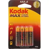 Kodak Max Alcalines AAA LR3 Blister 4er