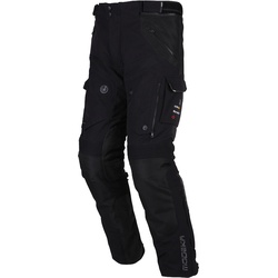 Modeka Panamericana 2 Motorfiets Textiel Broek, zwart, XL Voorman