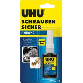 UHU Schraubensicher Fixierung mittelfest Schraubensicherung, 11g (45590)
