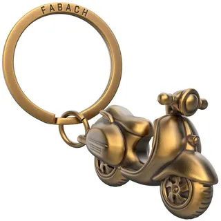 FABACH Vespa Schlüsselanhänger - Geschenk für Vespafahrer - Motoroller Glücksbringer Fahr Vorsichtig