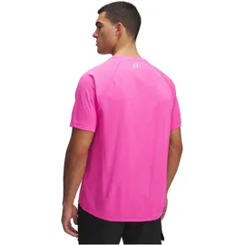 Under Armour Tech Textured SS pink white (652-100) M